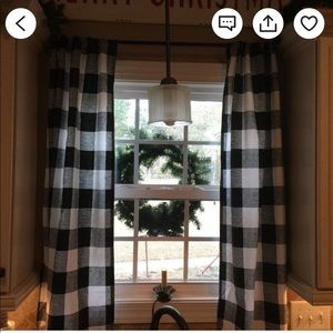 Pair of curtains
